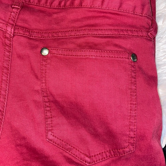Free people skinny leg jeans in red - Picture 7 of 11